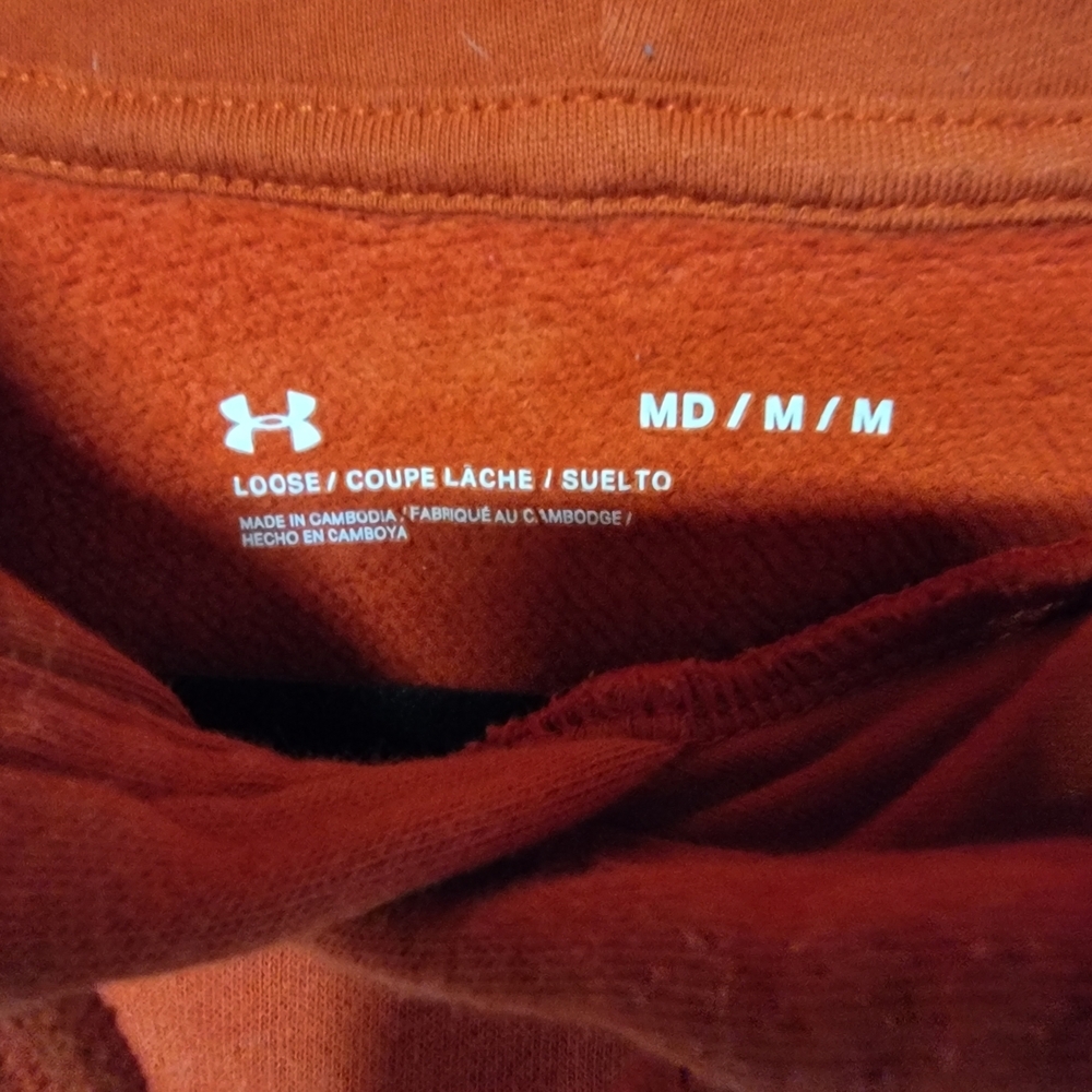 Under Armour Men's Bold Red Hoodie - Picture 3 of 5